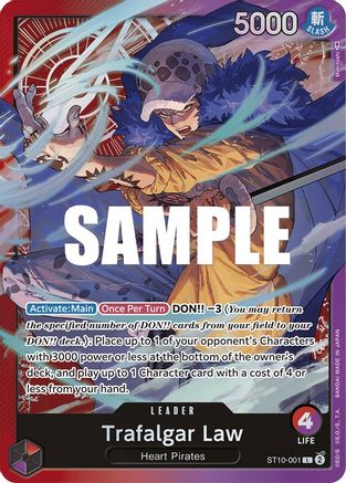 Trafalgar Law (Leader) (ST10-001) Foil