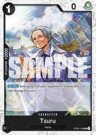 Tsuru (Jolly Roger Foil) (OP02-106) Foil