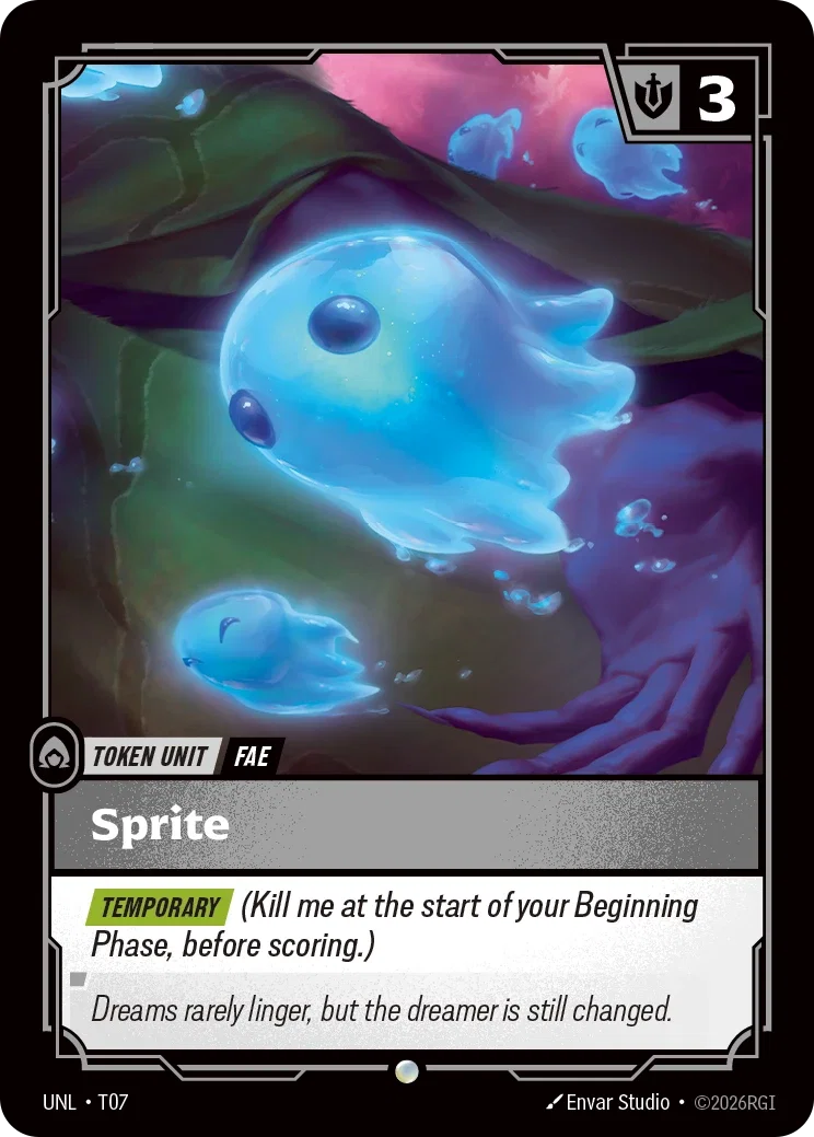 Sprite // Gold (T07) - Unleashed