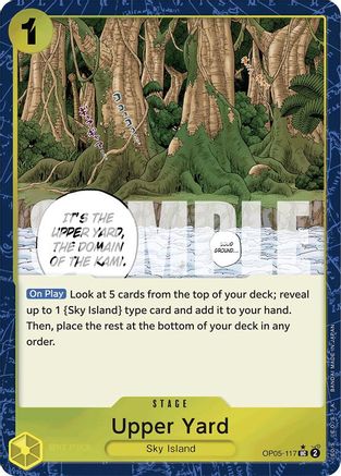 Upper Yard (Textured Foil) (OP05-117) Foil
