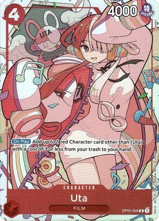 Uta (Premium Card Collection -Uta-) (OP01-005) Foil