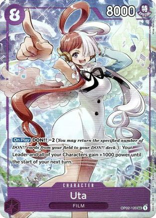 Uta (Premium Card Collection -Uta-) (OP02-120) Foil