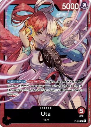 Uta (Premium Card Collection -Uta-) (P-011) Foil