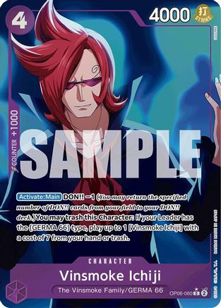 Vinsmoke Ichiji (Full Art) (OP06-060) Foil