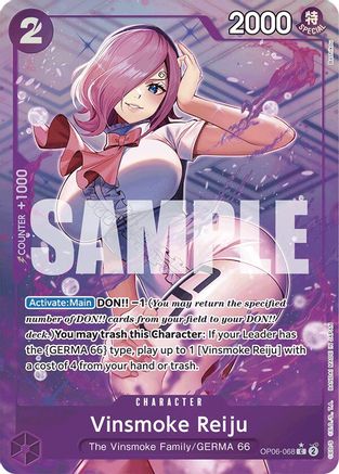 Vinsmoke Reiju (Full Art) (OP06-068) Foil