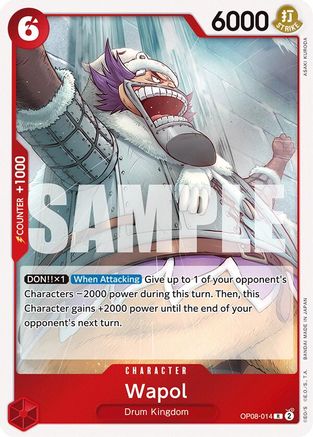 Wapol (OP08-014) Foil