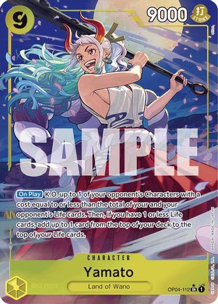 Yamato (Alternate Art) (OP04-112) Foil