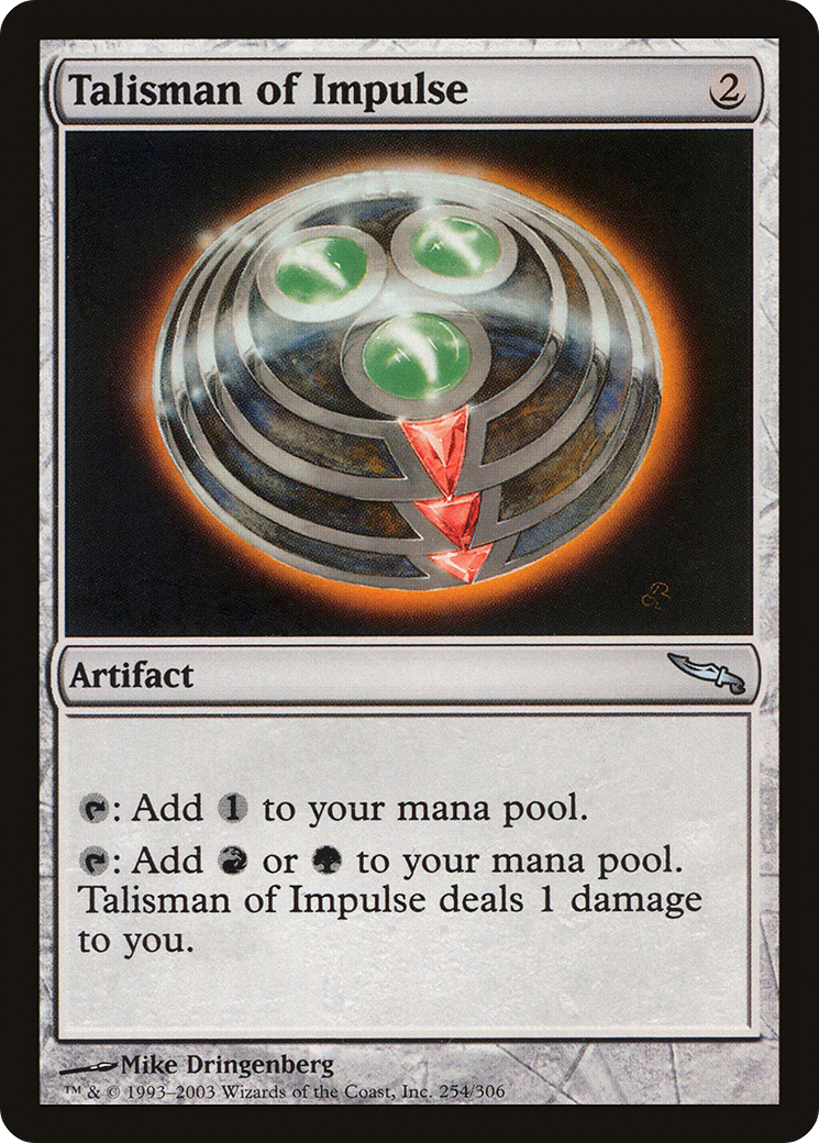 Talisman of Impulse [Mirrodin] Foil