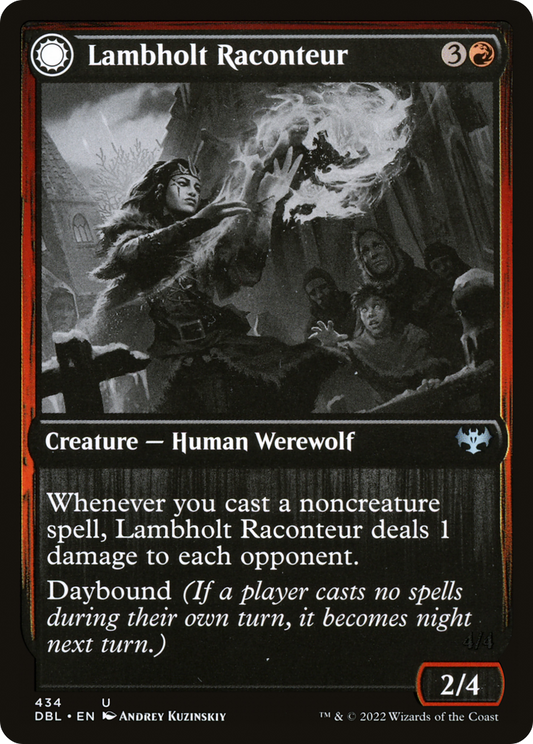 Lambholt Raconteur // Lambholt Ravager [Innistrad: Double Feature] Foil