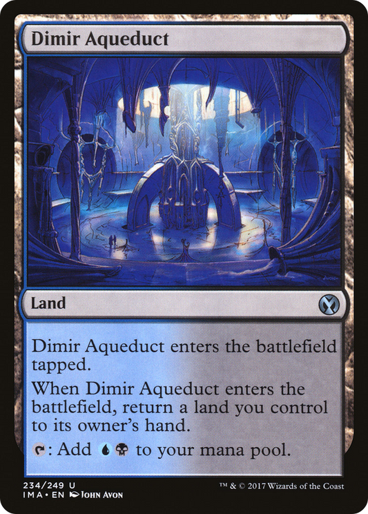 Dimir Aqueduct [Iconic Masters] Foil