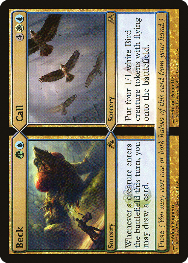 Beck // Call [Dragon's Maze] Foil