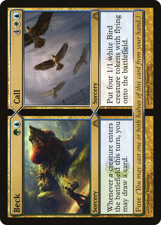 Beck // Call [Dragon's Maze] Foil