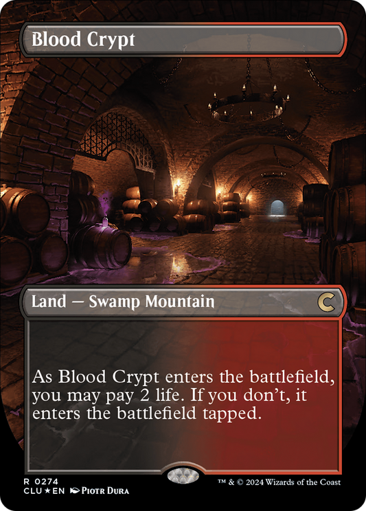 Blood Crypt(Borderless) Foil (274)