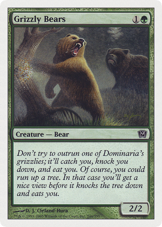Grizzly Bears (246) - Ninth Edition