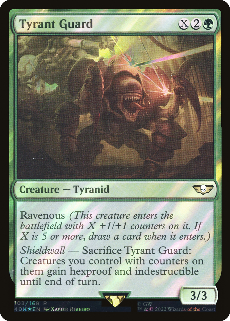 Tyrant Guard (103) Surge Foil - Warhammer 40,000 Commander