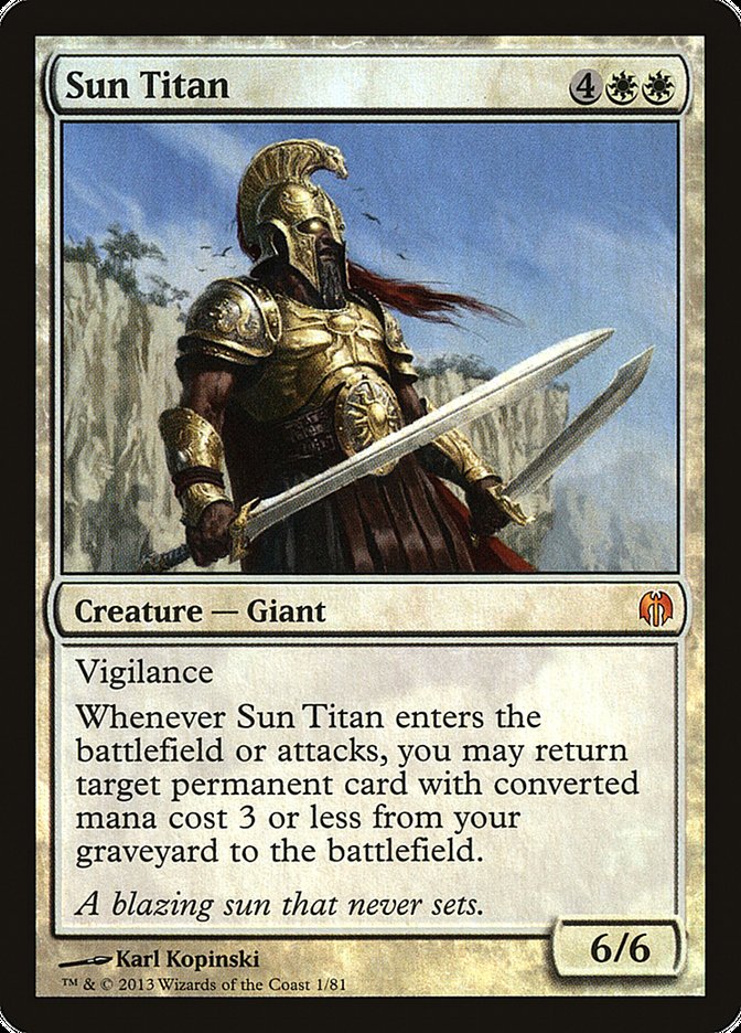 Sun Titan [Duel Decks: Heroes vs. Monsters] | Silver Goblin