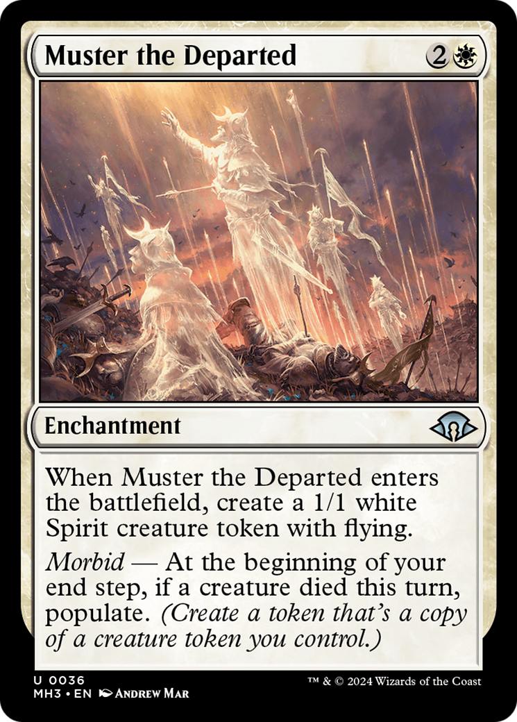 Muster the Departed [Modern Horizons 3] | Silver Goblin