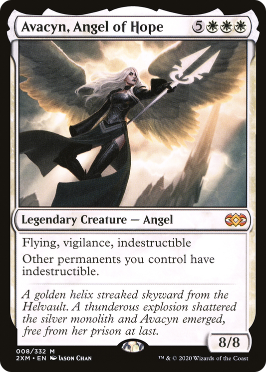 Avacyn, Angel of Hope [Double Masters] Foil
