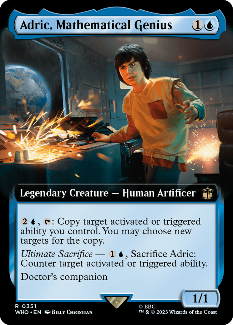 Adric, Mathematical Genius (Extended Art) [Doctor Who] | Silver Goblin
