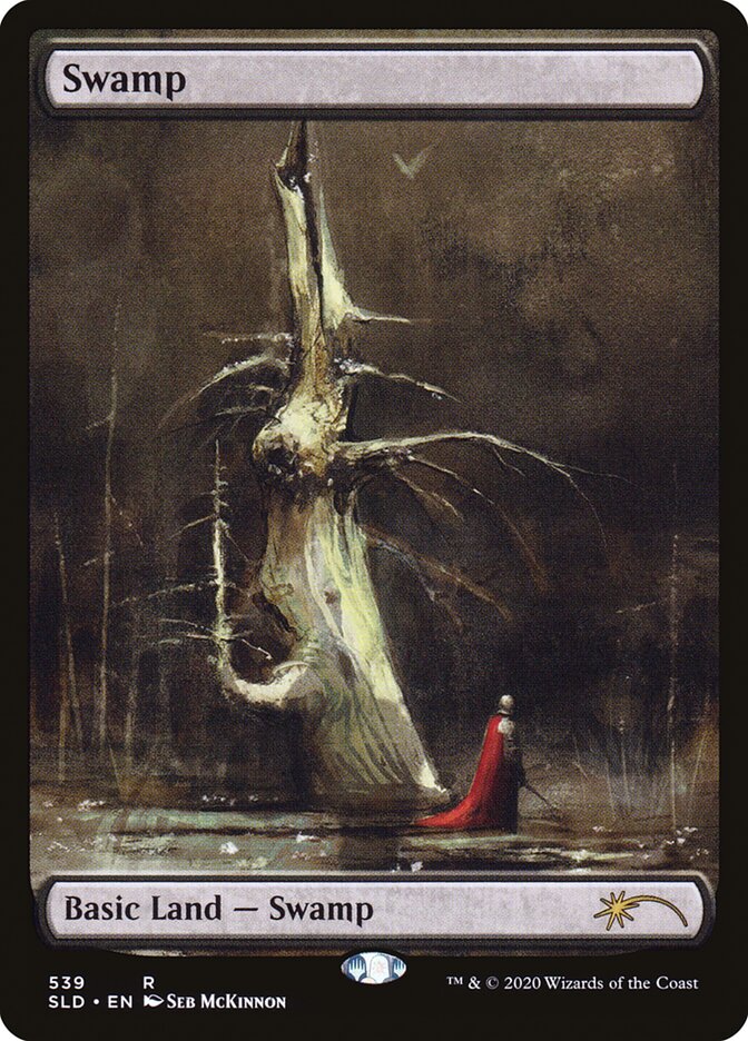 Swamp (539) (Seb Mckinnon) [Secret Lair Drop Series] | Silver Goblin