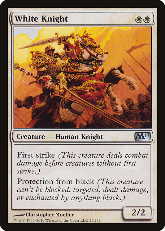 White Knight [Magic 2011] Foil