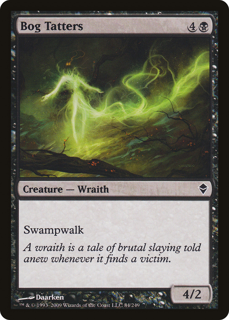 Bog Tatters [Zendikar] Foil