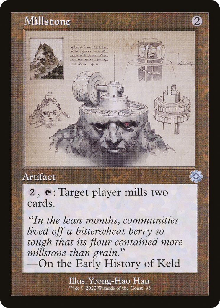 Millstone (Retro Schematic) [The Brothers' War Retro Artifacts] | Silver Goblin