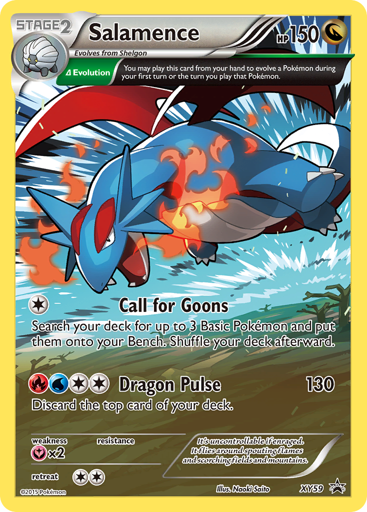 Salamence (XY59) [XY: Black Star Promos] | Silver Goblin