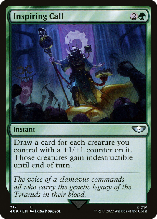 Inspiring Call [Warhammer 40,000]