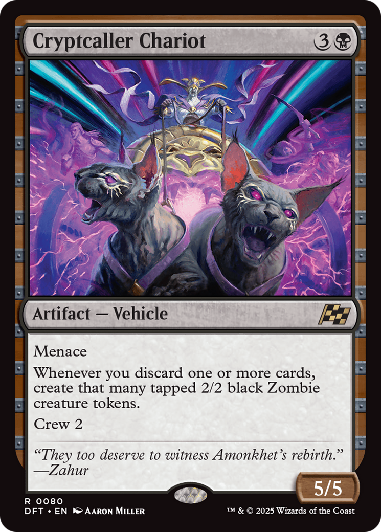 Cryptcaller Chariot (080) - Aetherdrift