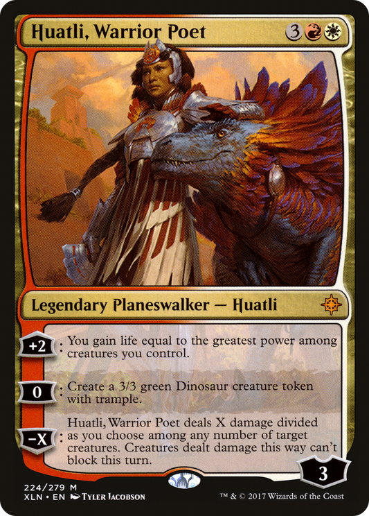 Huatli, Warrior Poet [Ixalan] Foil