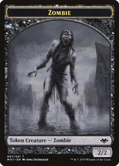 Marit Lage // Zombie Double-Sided Token [Modern Horizons Tokens] | Silver Goblin