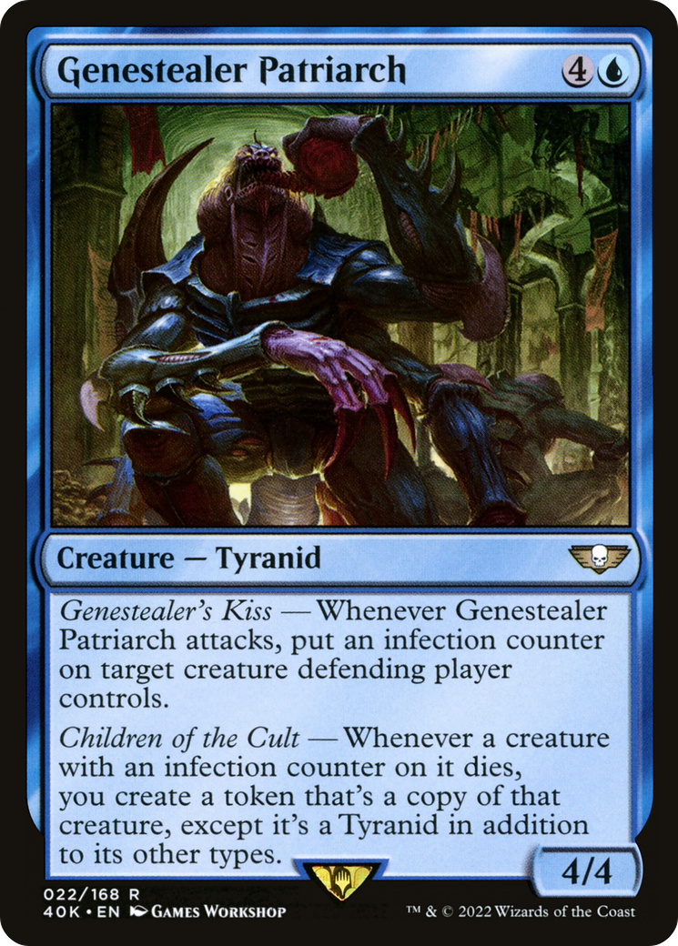 Genestealer Patriarch (022) - Warhammer 40,000 Commander