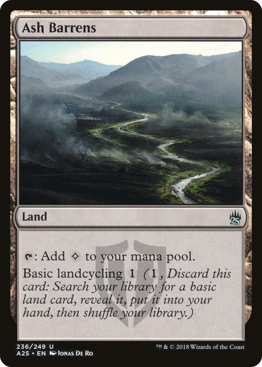Ash Barrens [Masters 25] Foil