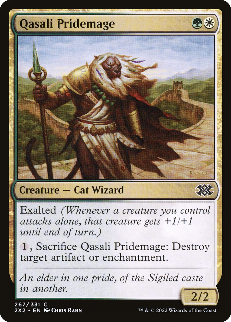 Qasali Pridemage [Double Masters 2022] Foil