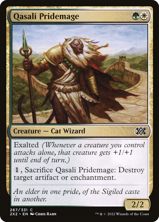 Qasali Pridemage [Double Masters 2022] Foil