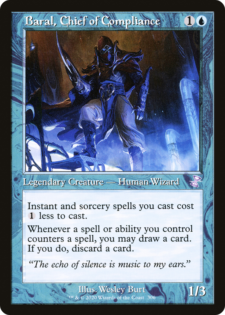 Baral, Chief of Compliance (Timeshifted) [Time Spiral Remastered] Foil