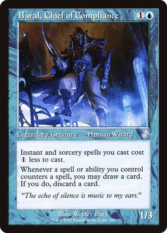 Baral, Chief of Compliance (Timeshifted) [Time Spiral Remastered] Foil
