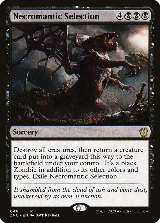 Necromantic Selection [Zendikar Rising Commander]