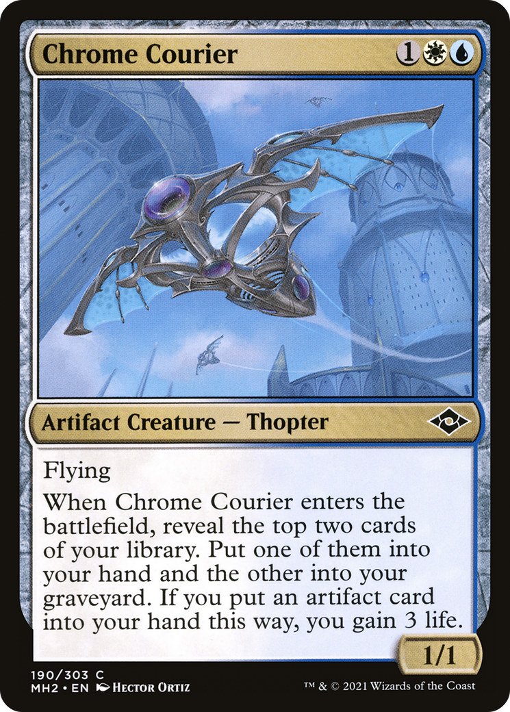 Chrome Courier [Modern Horizons 2] | Silver Goblin