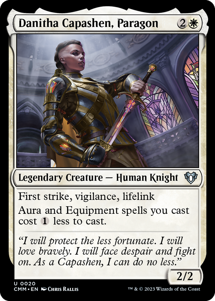 Danitha Capashen, Paragon [Commander Masters] Foil
