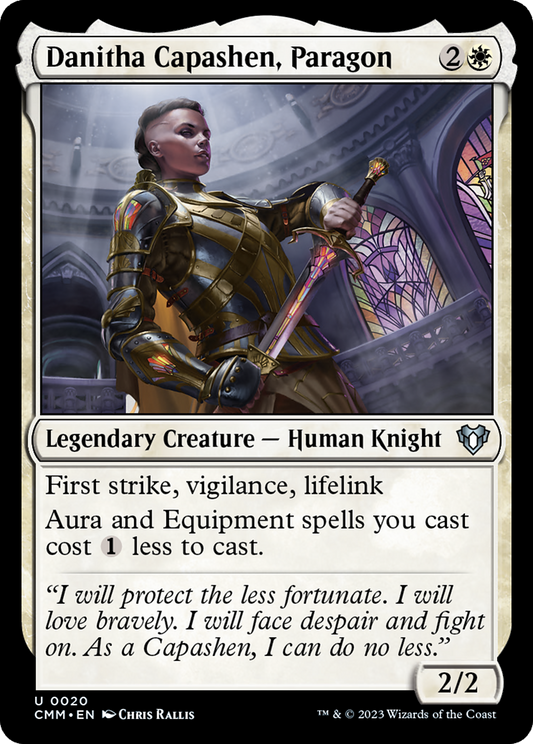 Danitha Capashen, Paragon [Commander Masters] Foil