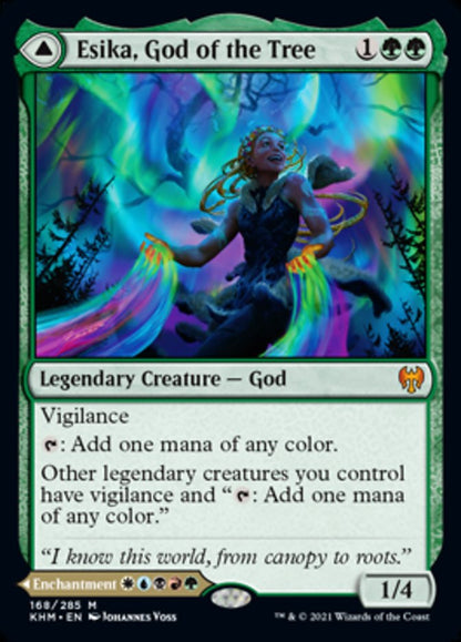 Esika, God of the Tree // The Prismatic Bridge [Kaldheim] Foil