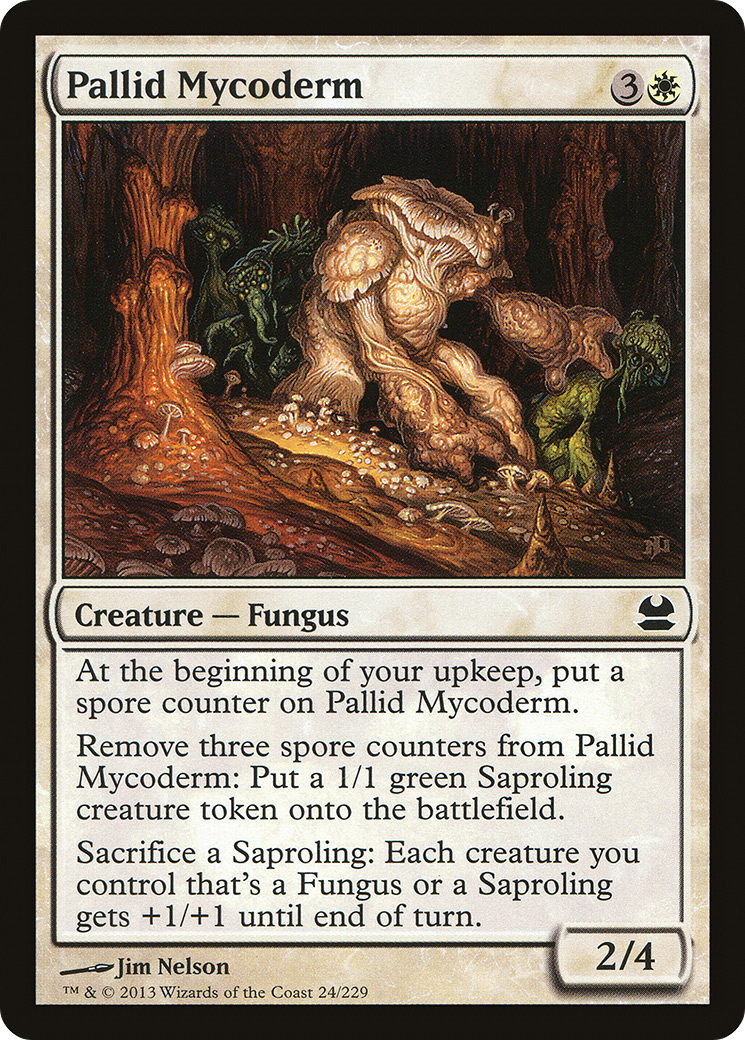 Pallid Mycoderm [Modern Masters] Foil