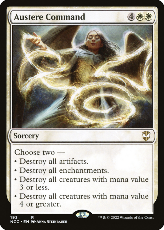 Austere Command [Streets of New Capenna Commander]