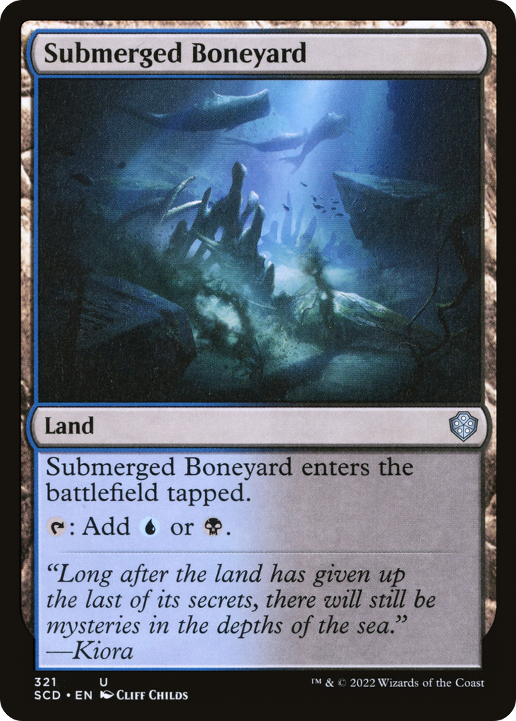 Submerged Boneyard (321) - Starter Commander Decks