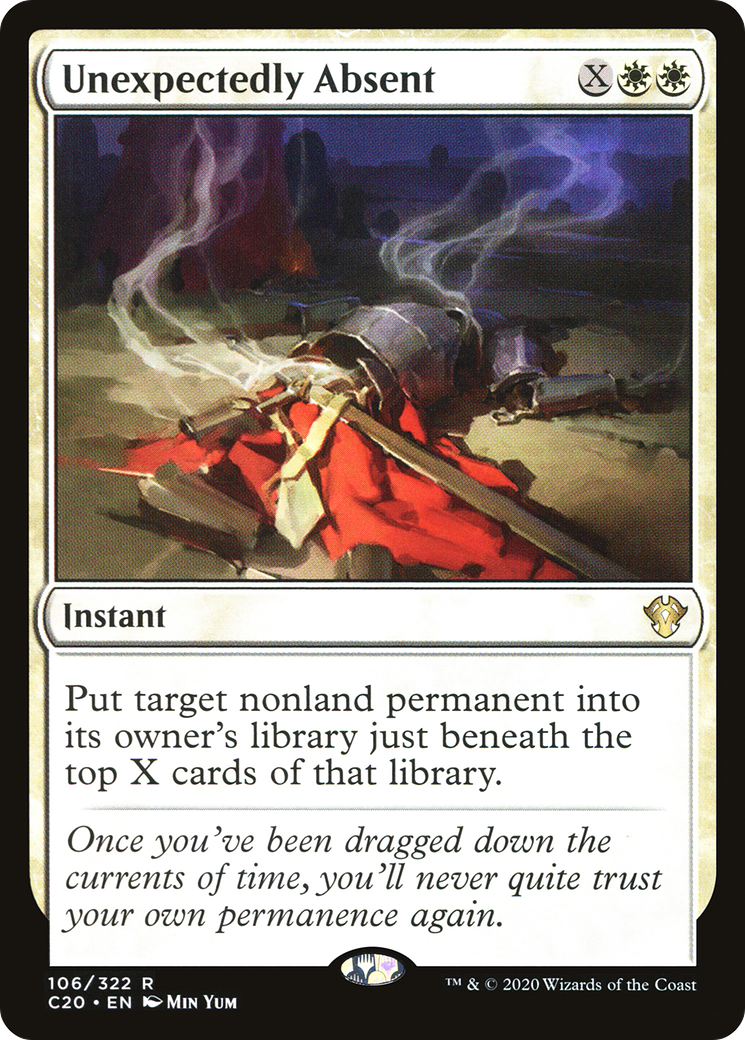 Unexpectedly Absent (106) - Commander 2020