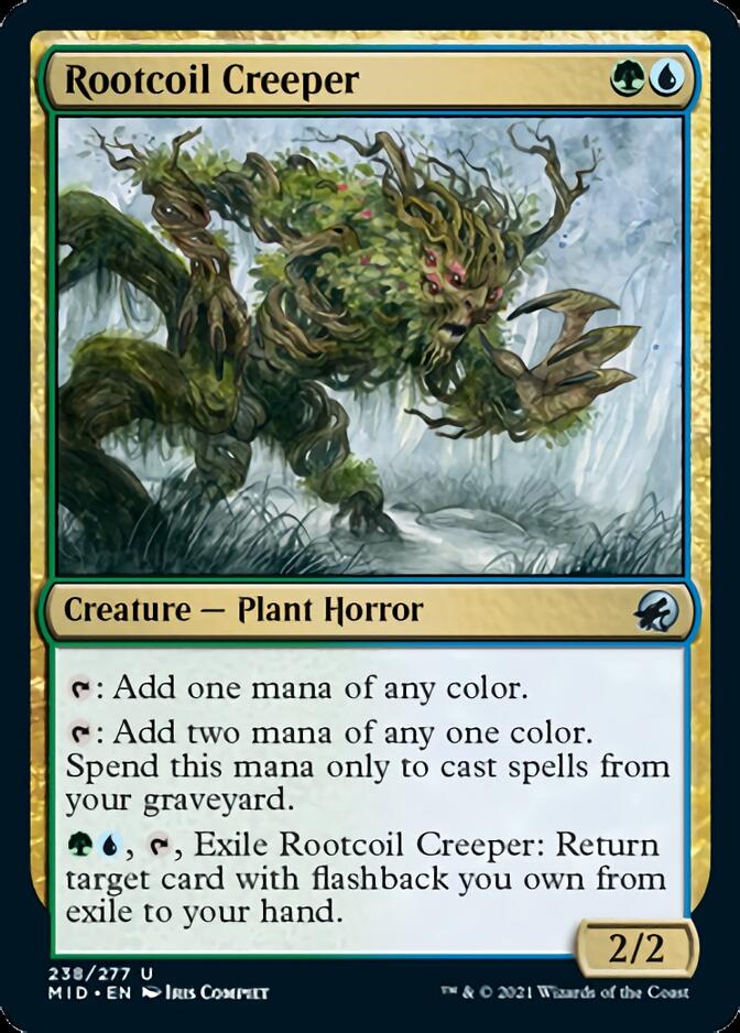 Rootcoil Creeper [Innistrad: Midnight Hunt] | Silver Goblin