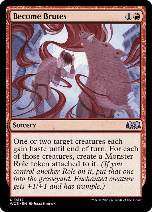 Become Brutes [Wilds of Eldraine] Foil