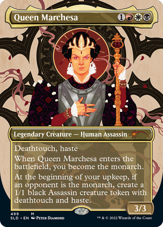 Queen Marchesa (Borderless) [Secret Lair Drop Series] Foil